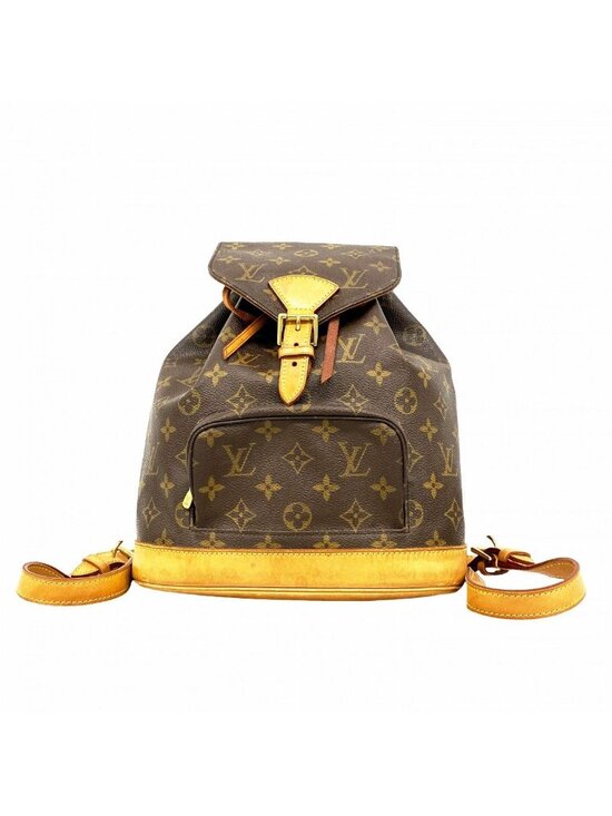 Louis Vuitton Backpack Monogram Montsouris MM Brown main image 9